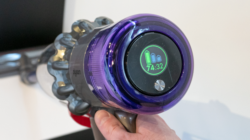 The Dyson V11 will now provide an accurate countdown of cleaning time before it needs to be charged again.